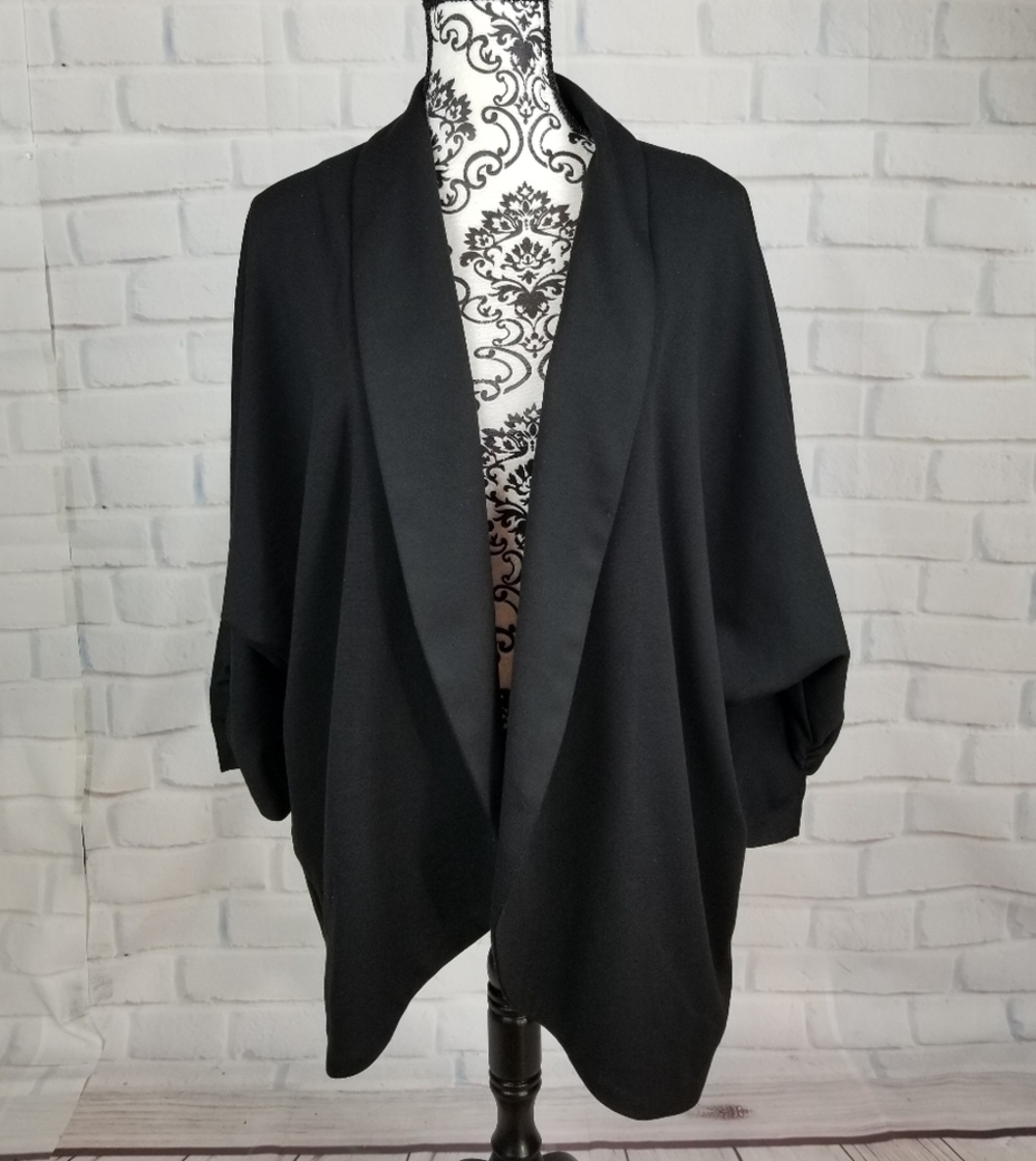 Chelsea & Theodore open front cardigan size 1x